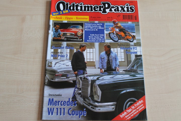 Deckblatt Oldtimer Praxis (03/1999)